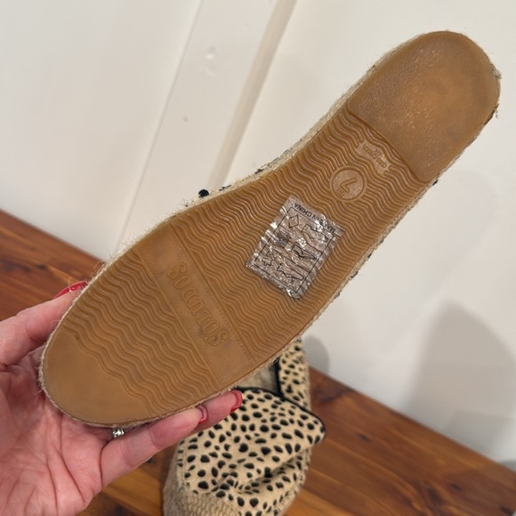 Soludos Animal Print Leopard Platform Espadrilles - Picture 6 of 8